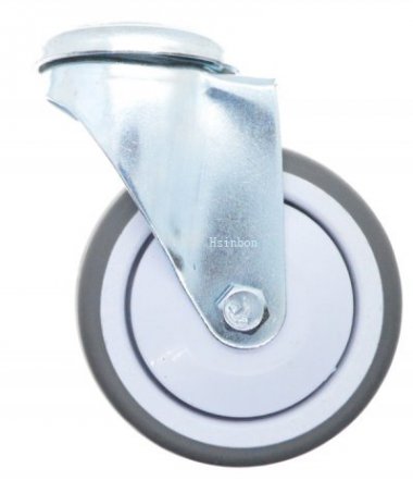 Rubber Swivel Casters: Excellent Elasticity, Superior Shock Absorption, and Performance Across Floor Types